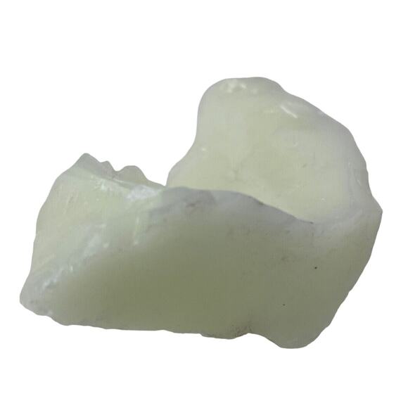 Custard Art Uranium Glass Cullet Glowing Slag  #5GL125 - Picture 5 of 6